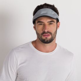 Viseira Unissex Tela Scream - CINZA U