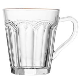 Caneca para Chá Belle Epoque Filete Dourado 180Ml Lyor - FILETE DOURADO