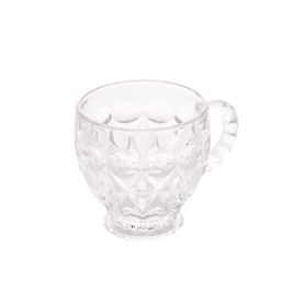 Xícara de Vidro Lile Lyor 200Ml - Transparente