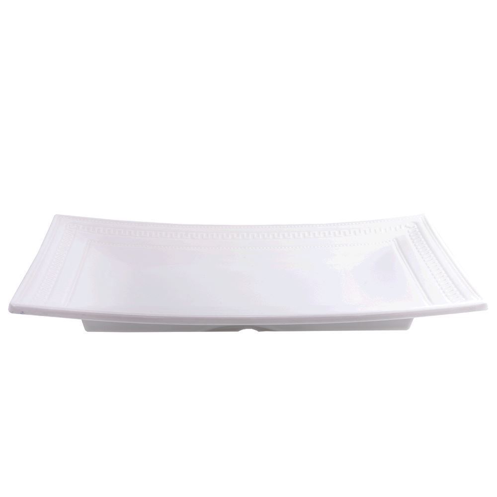 Travessa Branco 29,5X21x3,5Cm - Branco