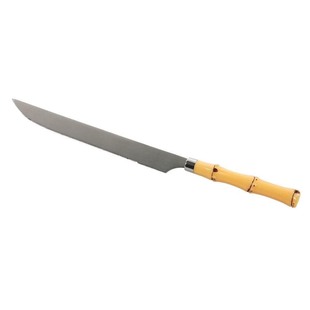 Faca Pao Bambu Natural 29,4Cm - Bambu