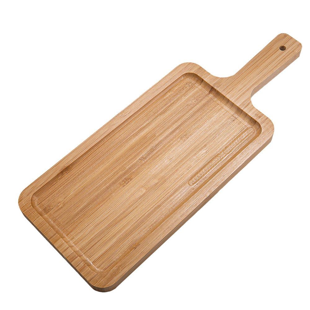 Tabua Petisqueira Bambu 40X14x15cm - Bambu