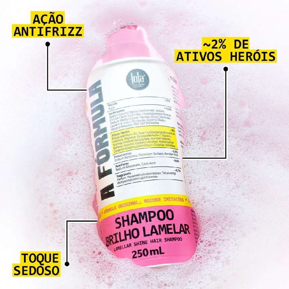 Shampoo a Fórmula 250Ml Lola Cosmetics
