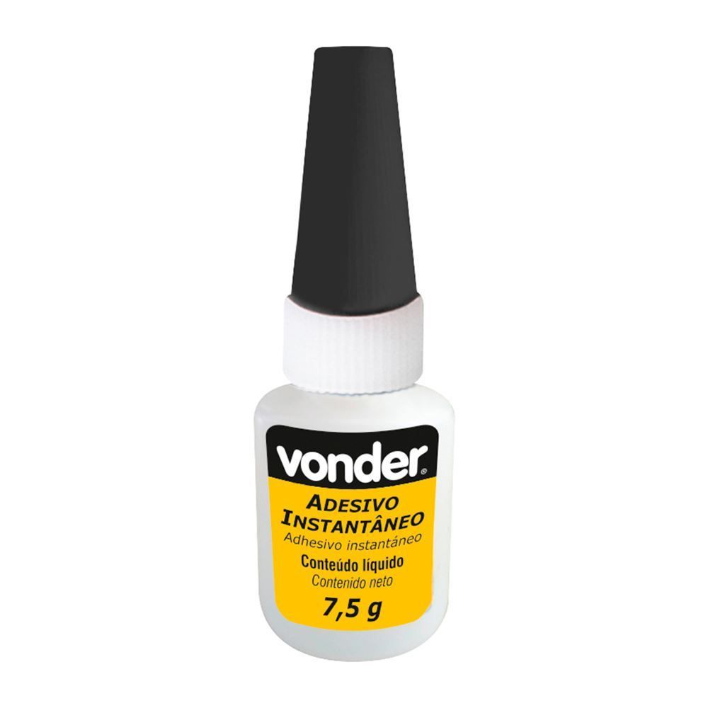 Adesivo Industrial Instantâneo Vonder - 7,5g