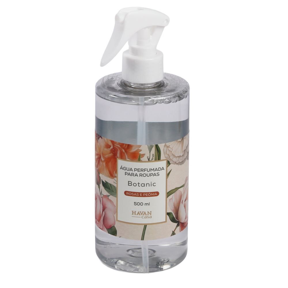 Agua Perfumada Botanic Spray 500Ml Havan Casa - Rosa Peo