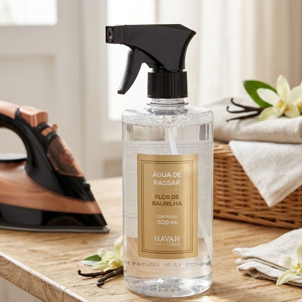 Água Perfumada Spray 500Ml Havan Casa - Flor De Baunilha