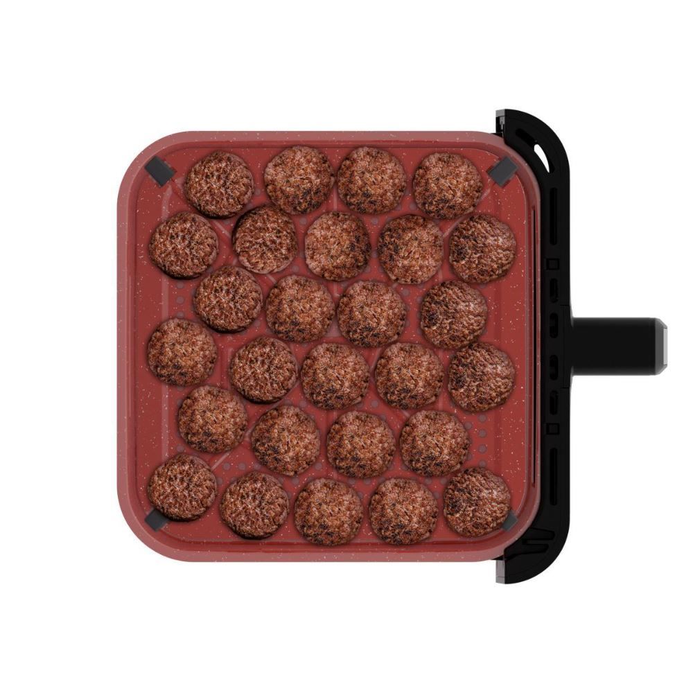Air Fryer Britânia 8 Litros 3 em 1 Redstone Cesto Quadrado BAF80A