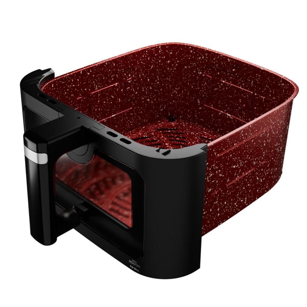 Fritadeira Air Fryer Philco 9,5 Litros Visor Glass e Redstone 1800W PAF95A