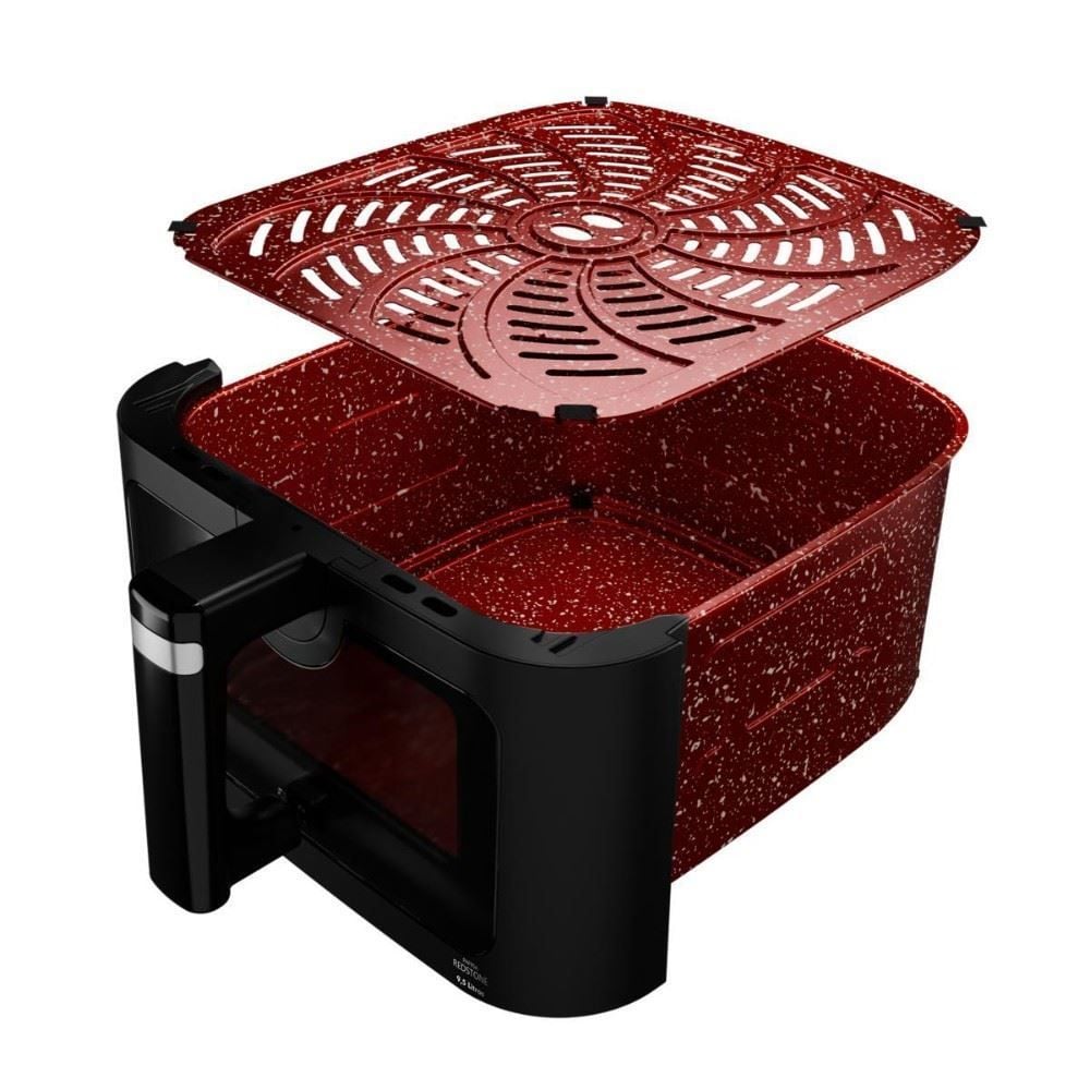 Fritadeira Air Fryer Philco 9,5 Litros Visor Glass e Redstone 1800W PAF95A