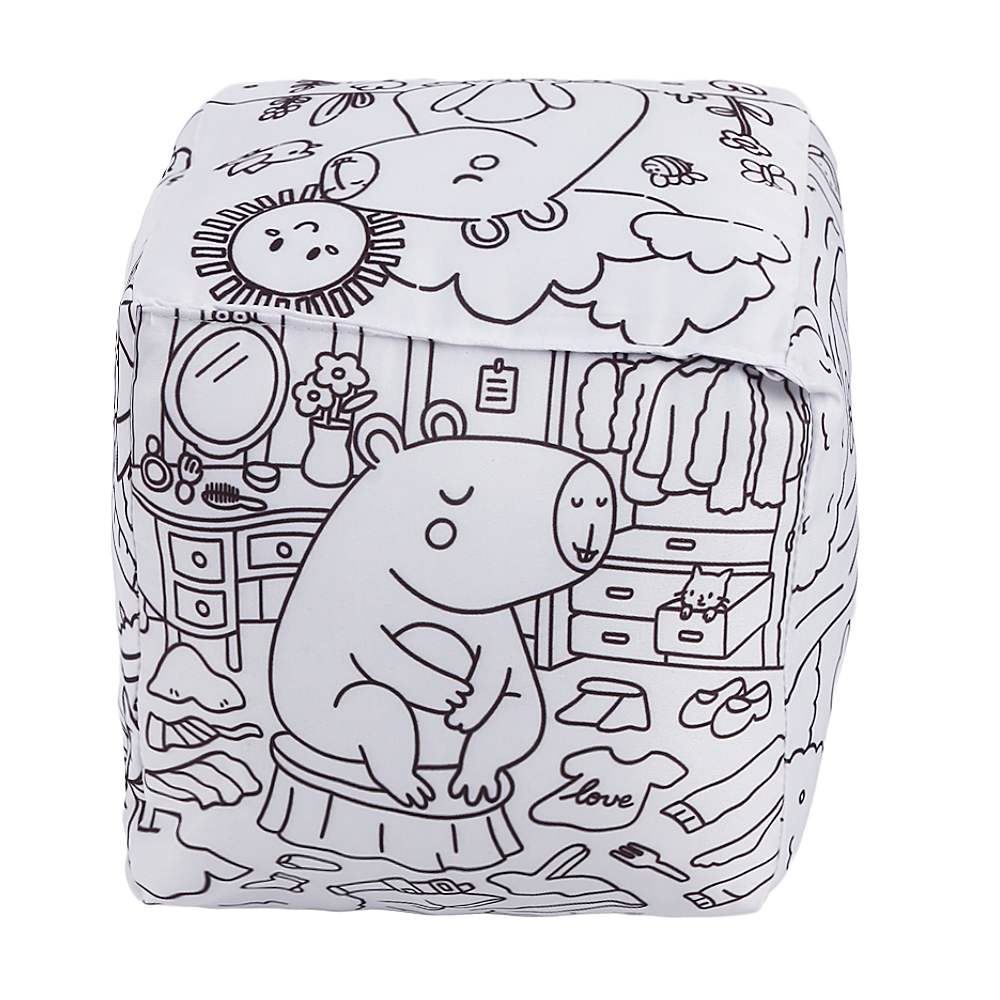 Almofada Decorativa Divertida Infantil Havan Casa - Cubo Capivara