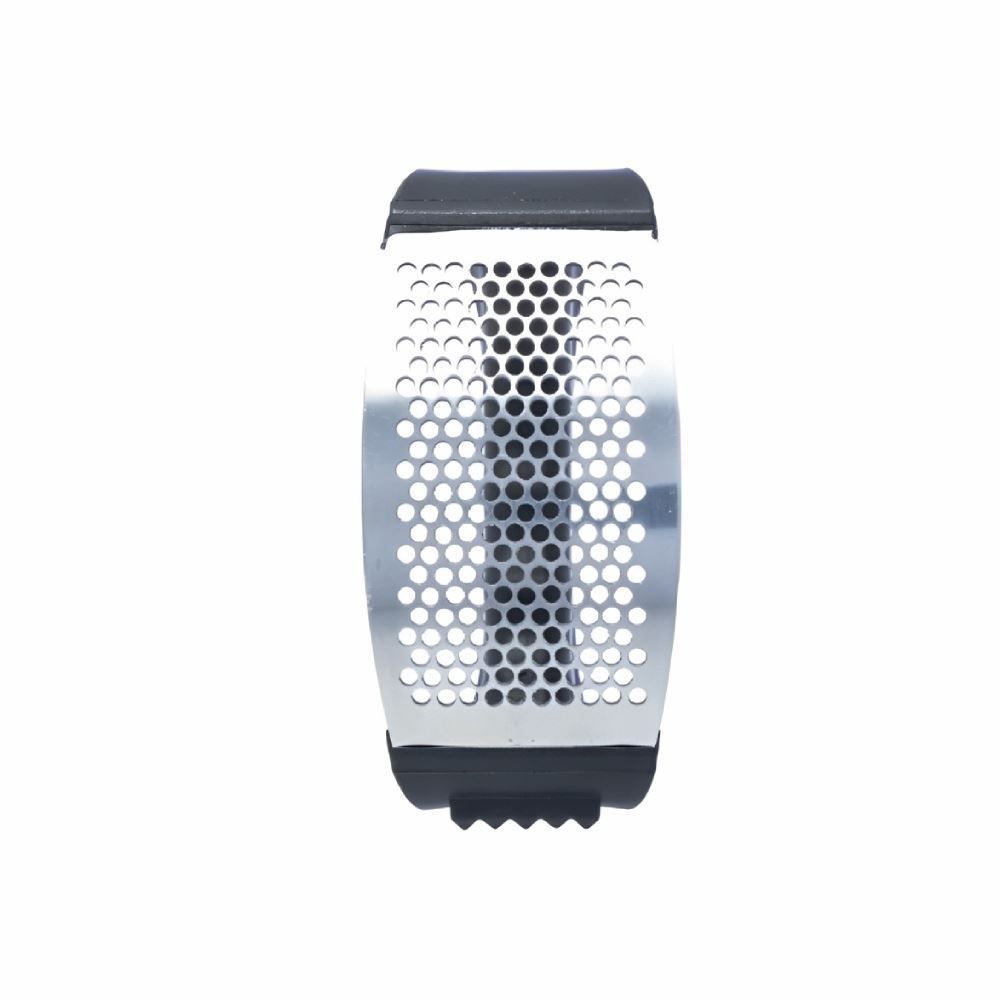 Amassador de Alho Aço Inox Lyor 11 cm - Preto 