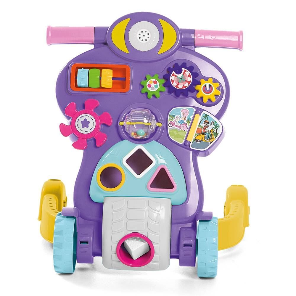 Andador Bebe Piloto Tateti - Rosa