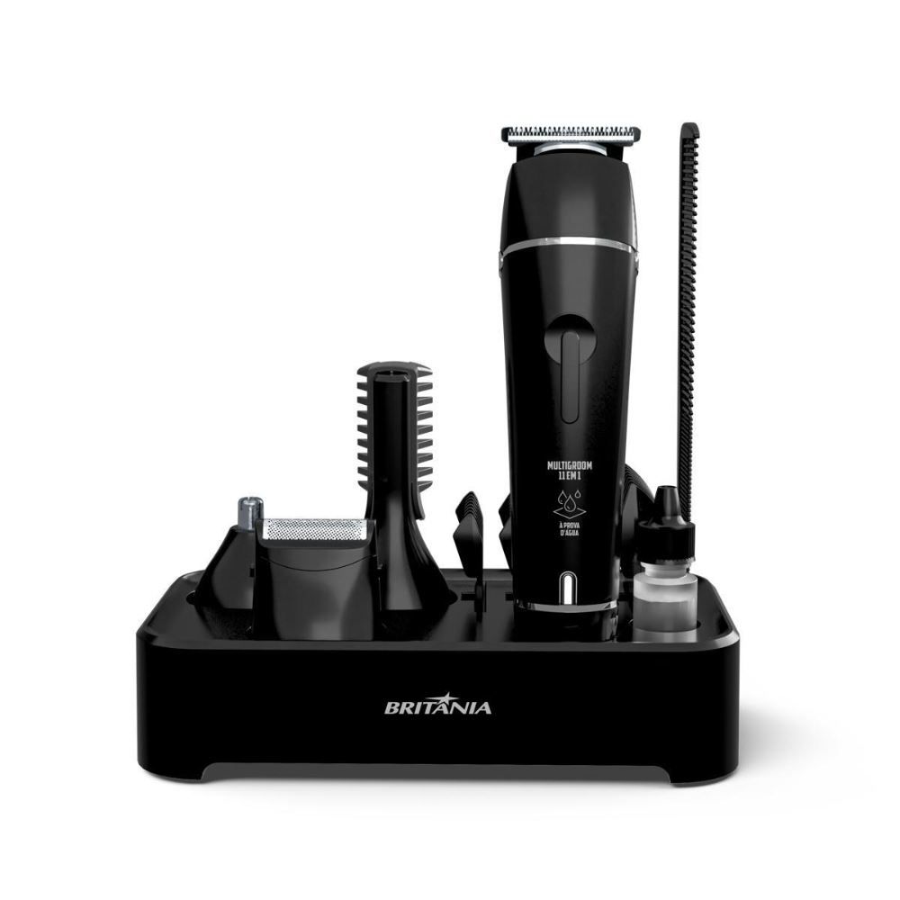 Aparador de Pelos Britânia Multigroom 11 em 1 Bivolt Bap23