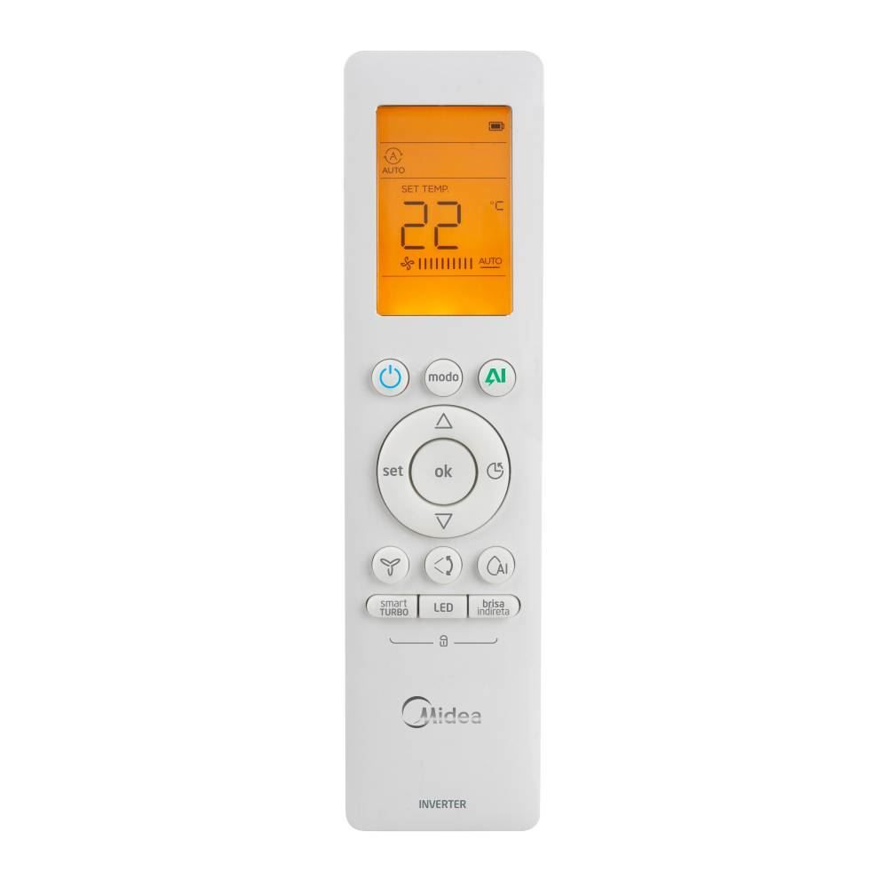 Ar Condicionado Midea 9000 Btus Frio Inverter Ai Ecomaster - 220V