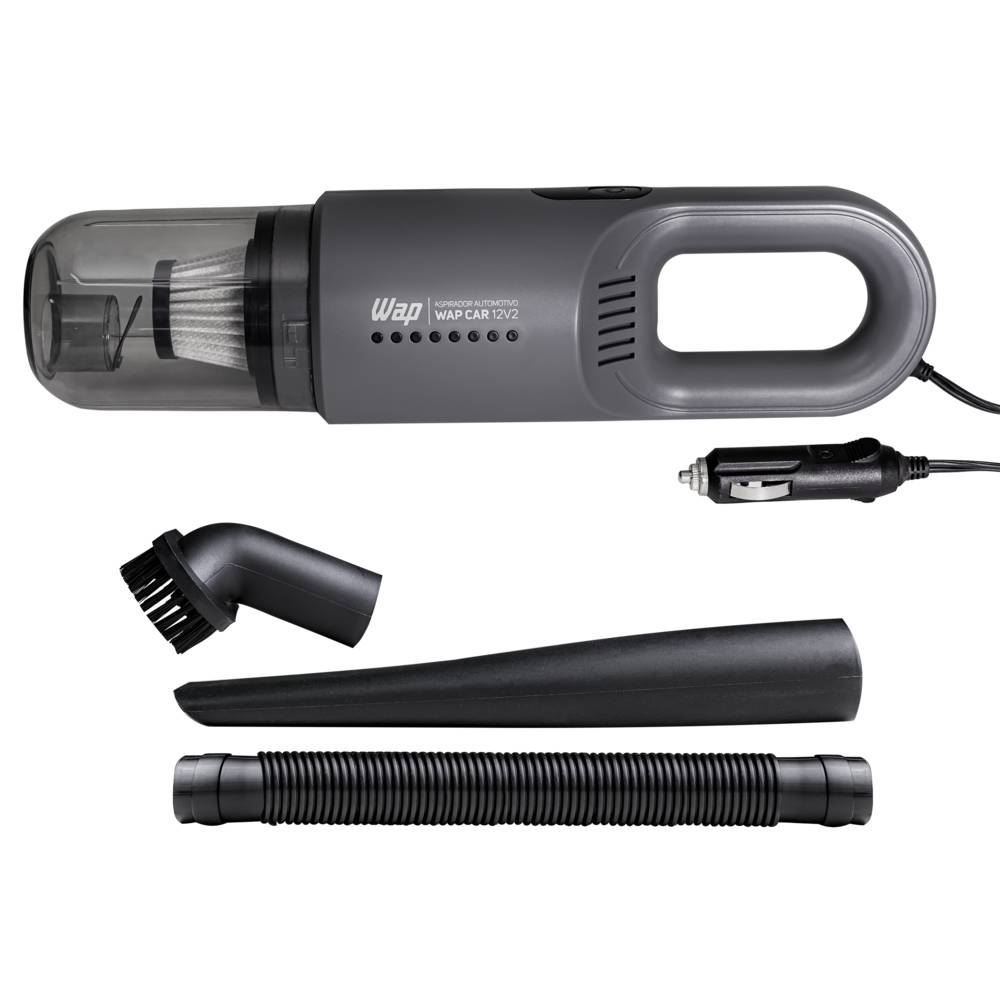 Aspirador De Pó Wap Automotivo Portátil 12V 180W - Cinza