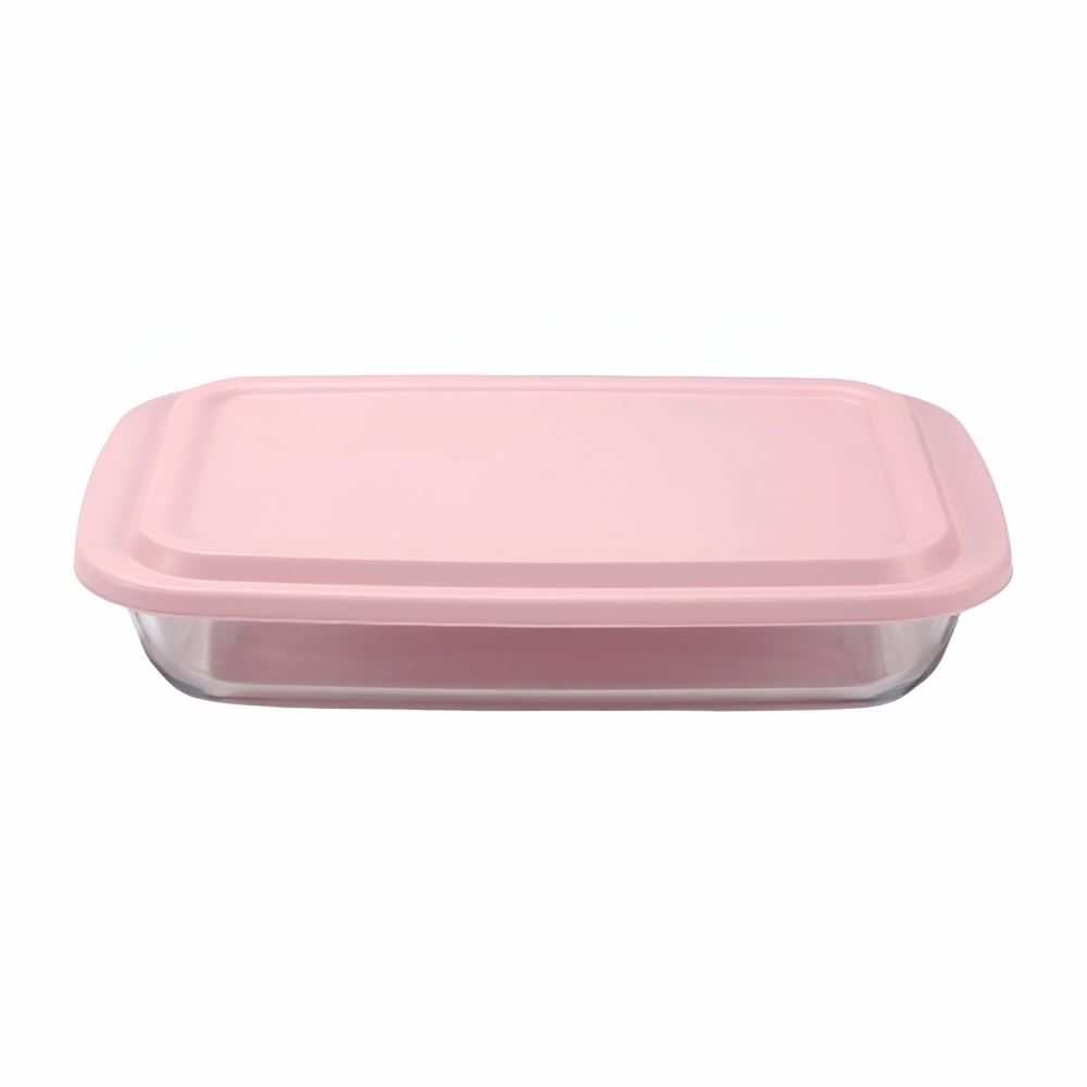 Assadeira Retangular Com Tampa Marinex 1,6 Litros - Sortido