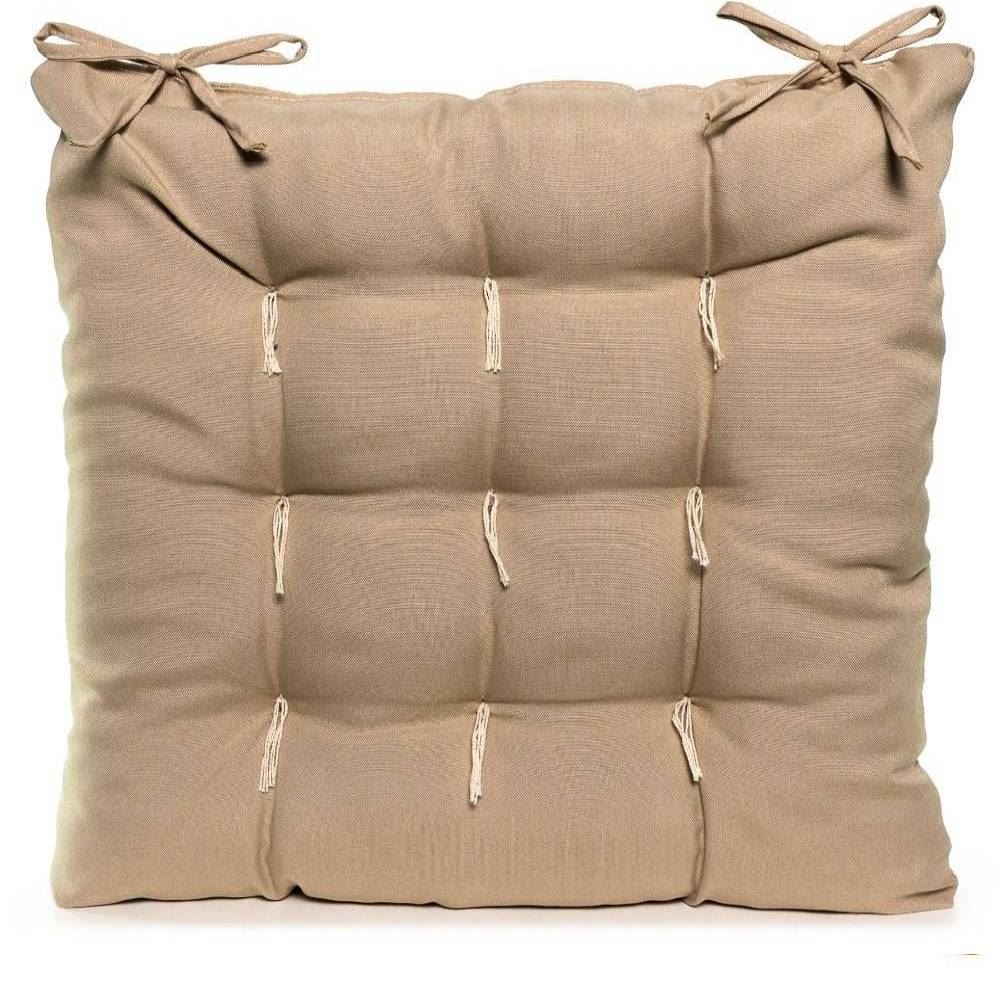 Assento Futton 40X40 cm Liso Oxford Havan Casa - Bege