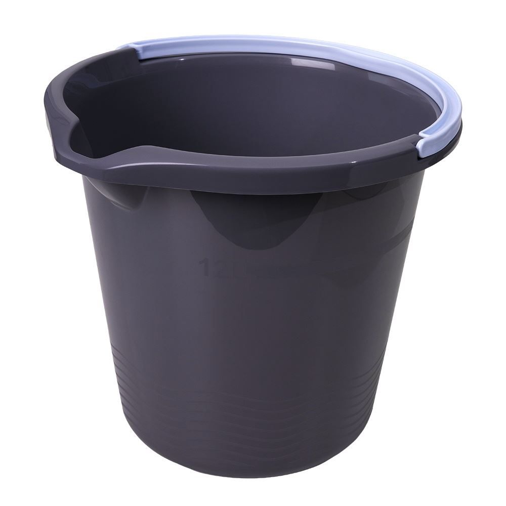 Balde Dup Clean 12 Litros - Cinza