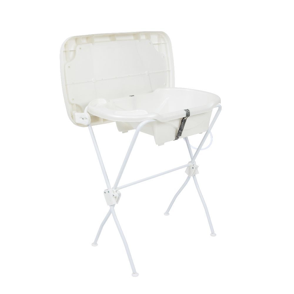 Banheira com Trocador Branco Perolado Tutti Baby 