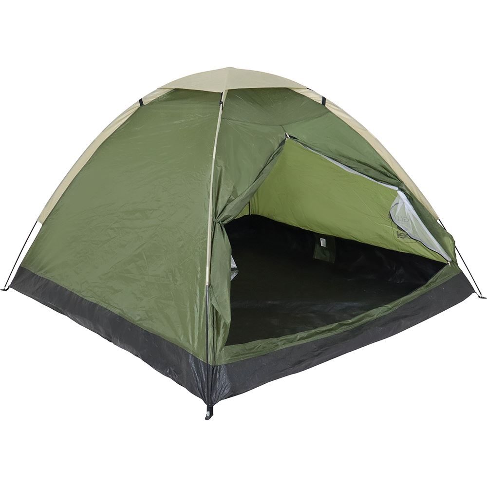 Barraca De Camping Iglu 4 Pessoas Bel Fix Em Poliéster - Verde