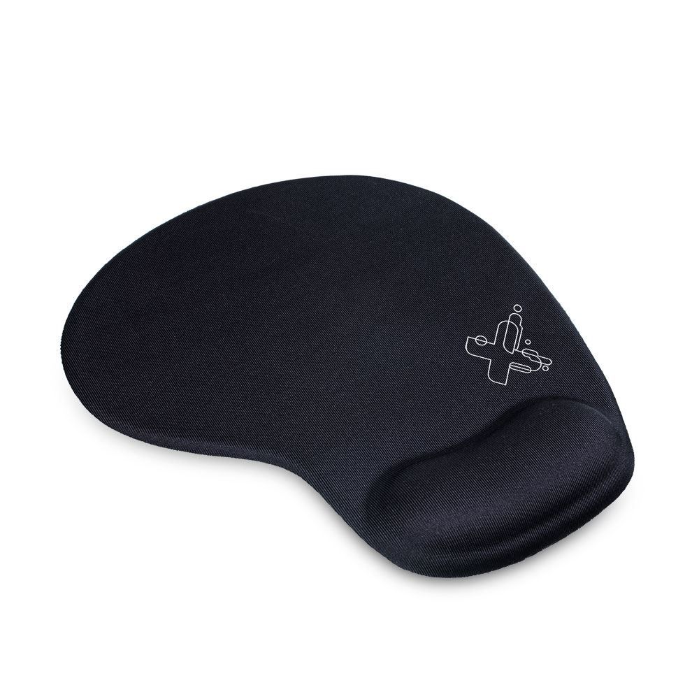 Base para Mouse Smart com Apoio em Gel  - Preto