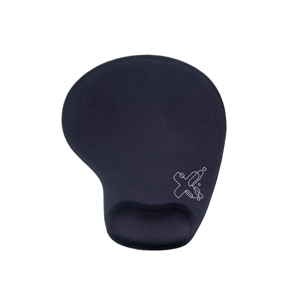 Base para Mouse Smart com Apoio em Gel  - Preto