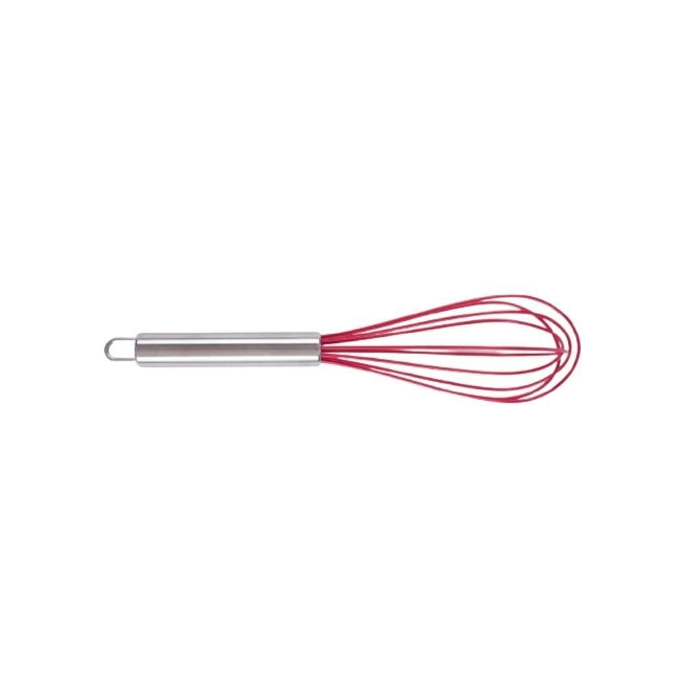 Batedor de Claras com Cabo Inox Havan Casa 25Cm - Vermelho