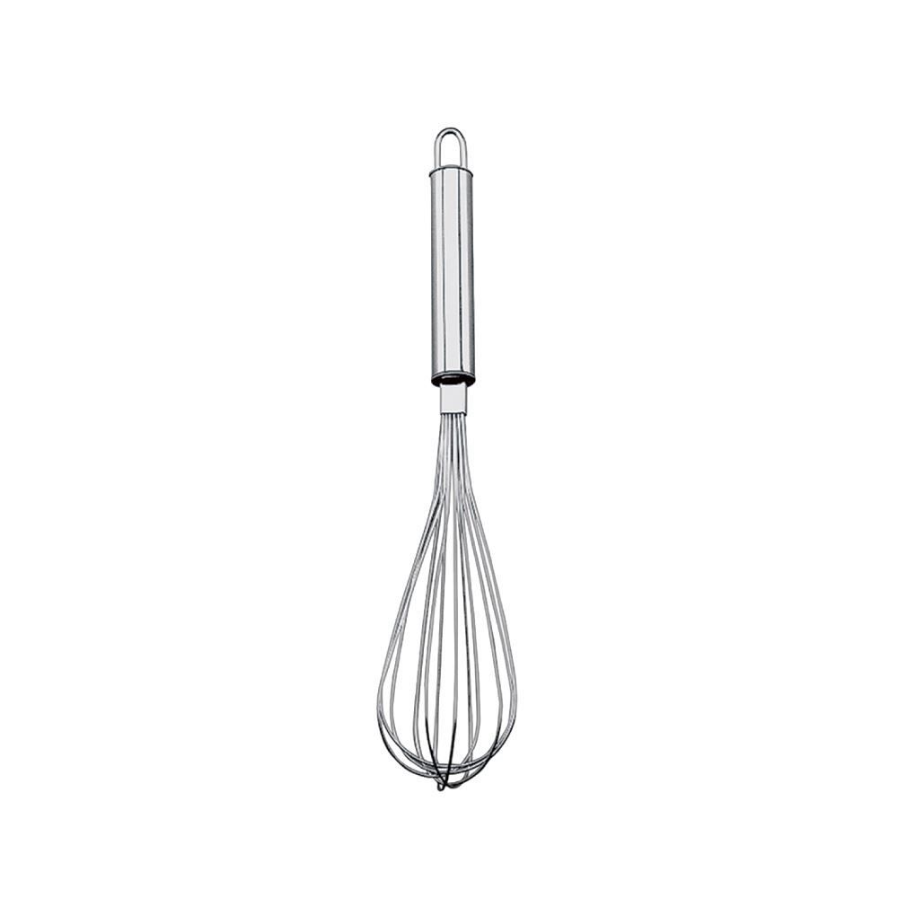 Batedor De Claras Top Pratic Brinox 30,5 Cm - Aço Inox