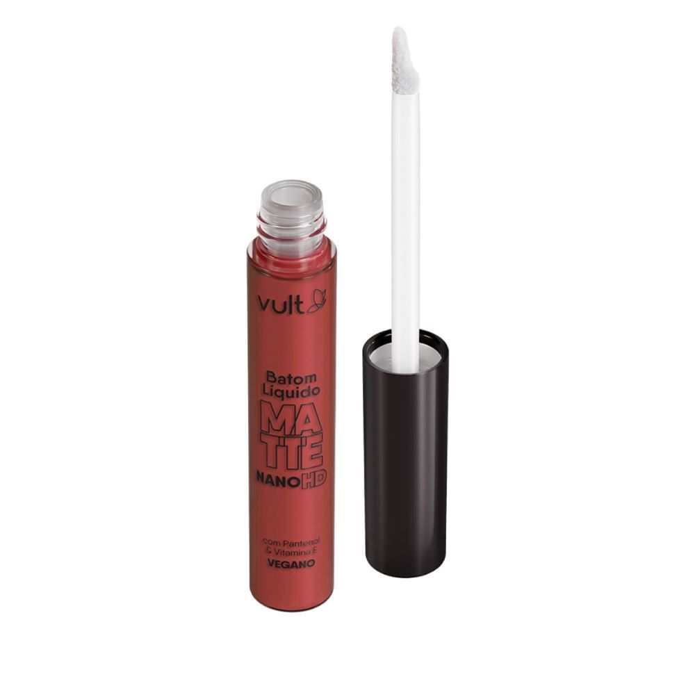 Batom Líquido Matte Nano Hd Vult 5 Ml - Amêndoa 