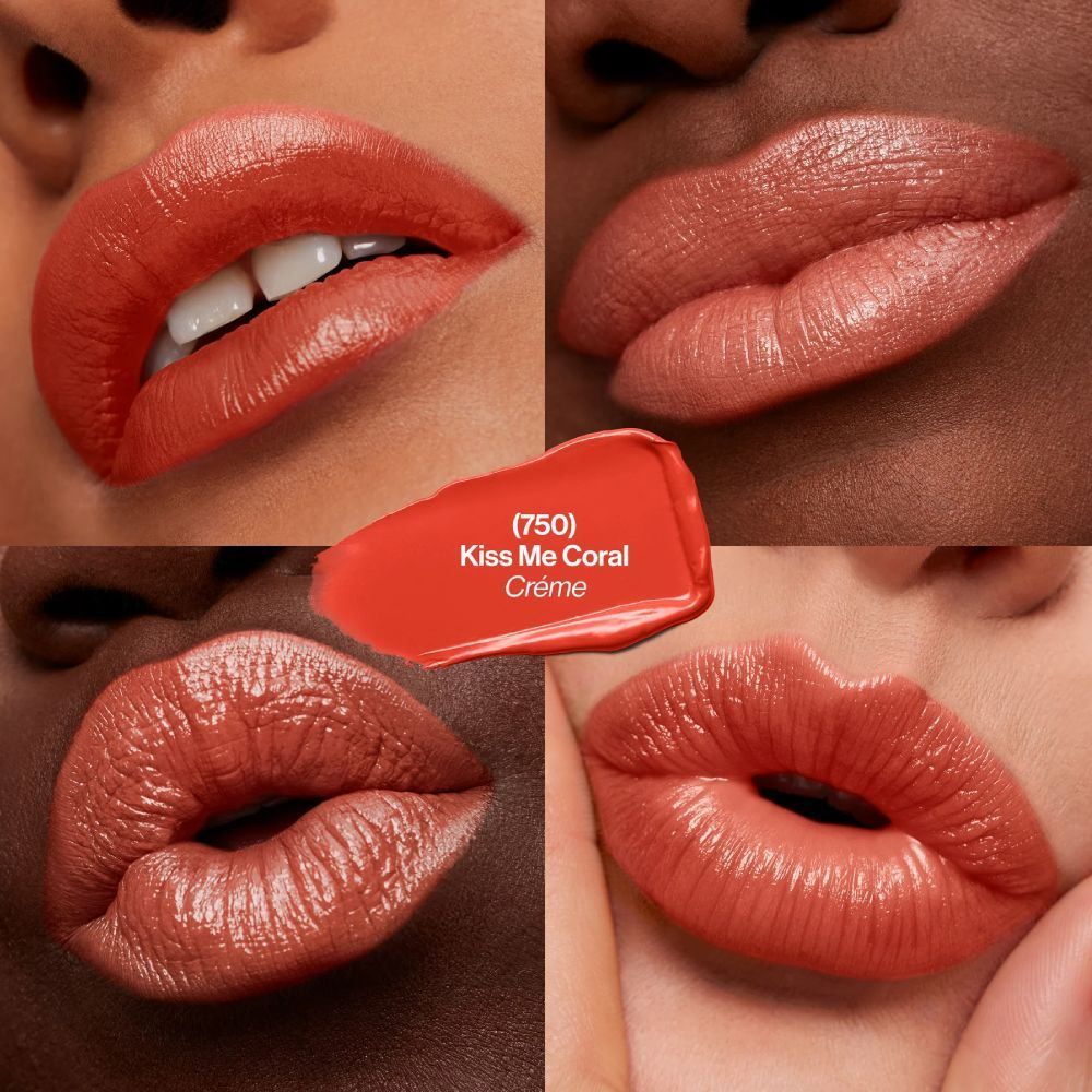 Batom Revlon Super Lustrous Kiss Me Coral - 4,2g
