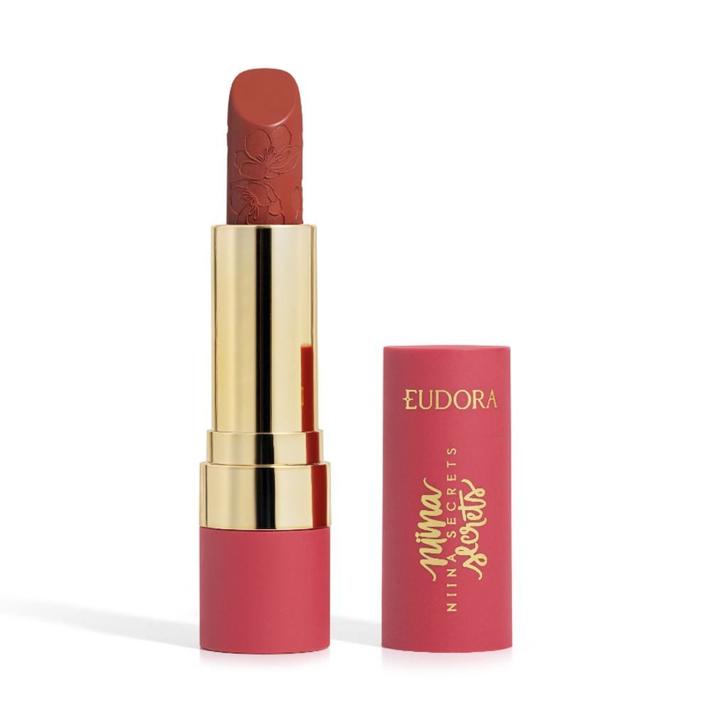 Batom Soft Petals Eudora Niina Secrets - Vermelho