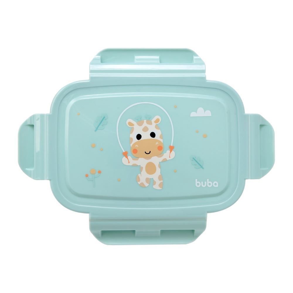 Lancheira Bentô Box Buba Zoo 600Ml  - Girafa