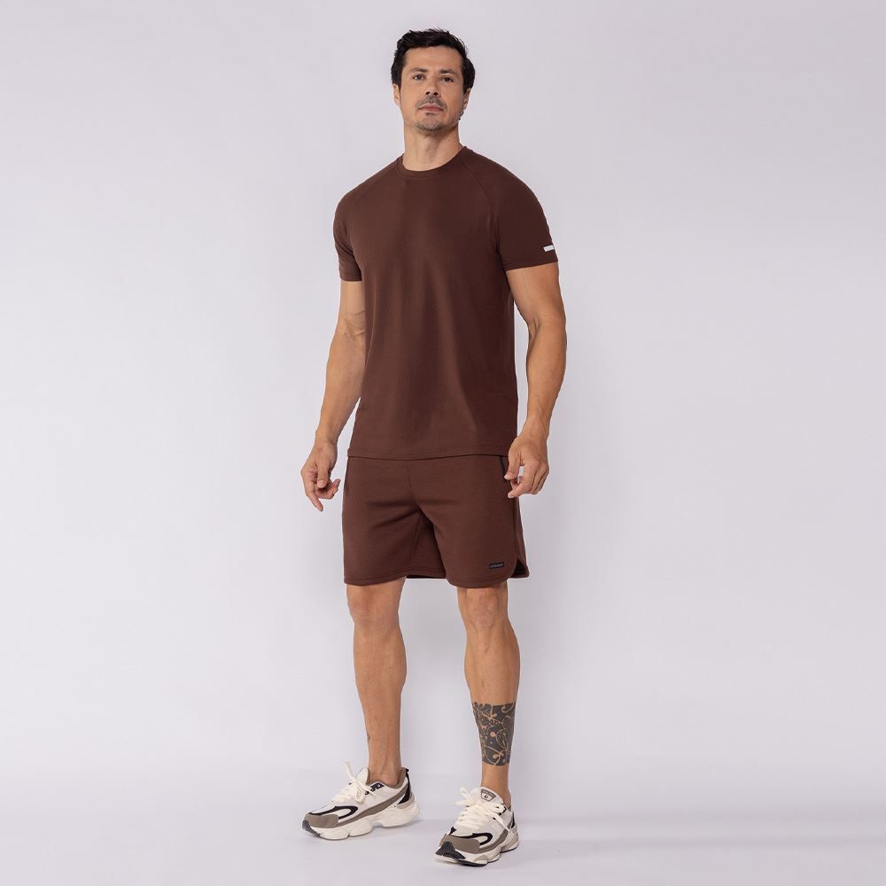 Bermuda Esportiva Masculina Interlock Scream