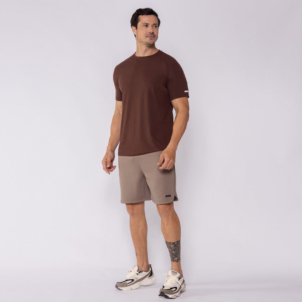 Bermuda Esportiva Masculina Interlock Scream