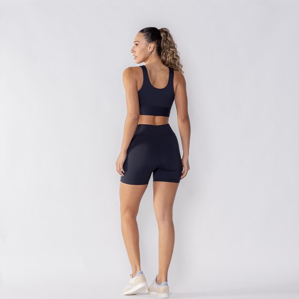 Bermuda Fitness Feminina De Poliamida Scream