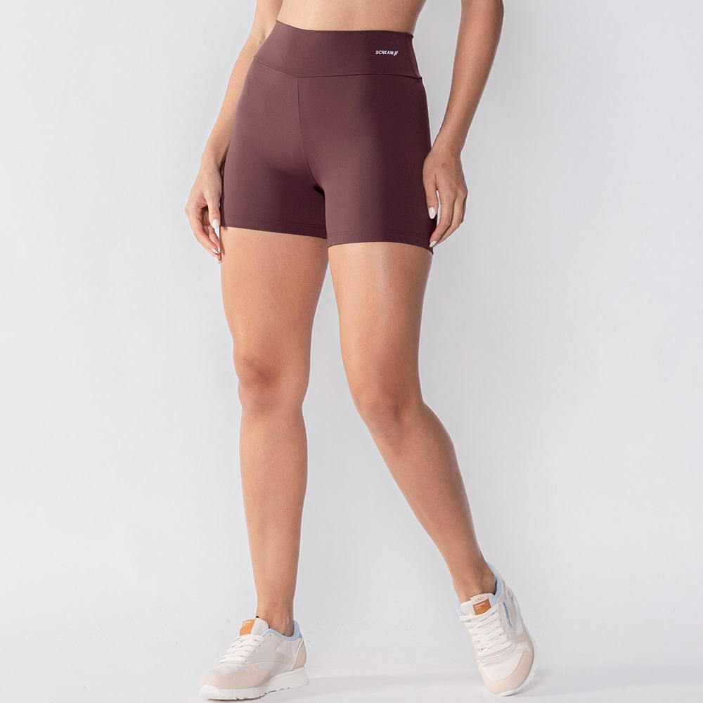 Bermuda Fitness Feminina De Poliamida Scream