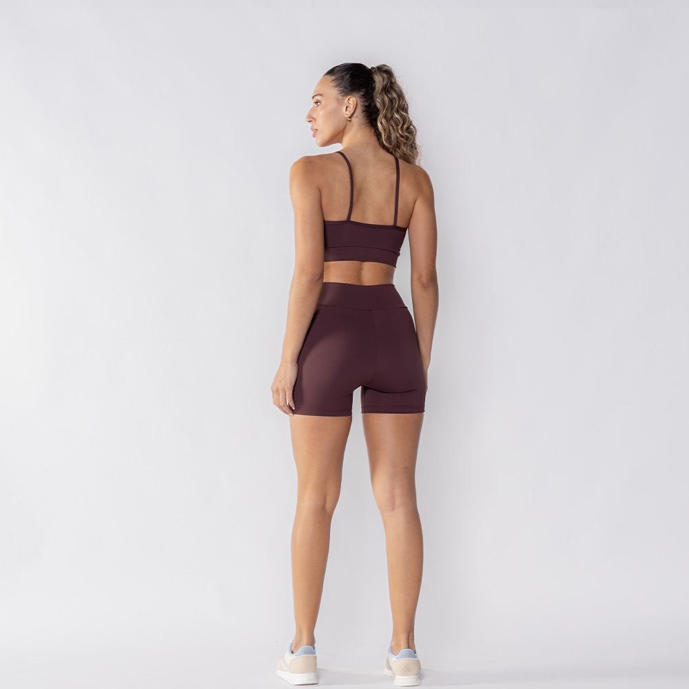 Bermuda Fitness Feminina De Poliamida Scream
