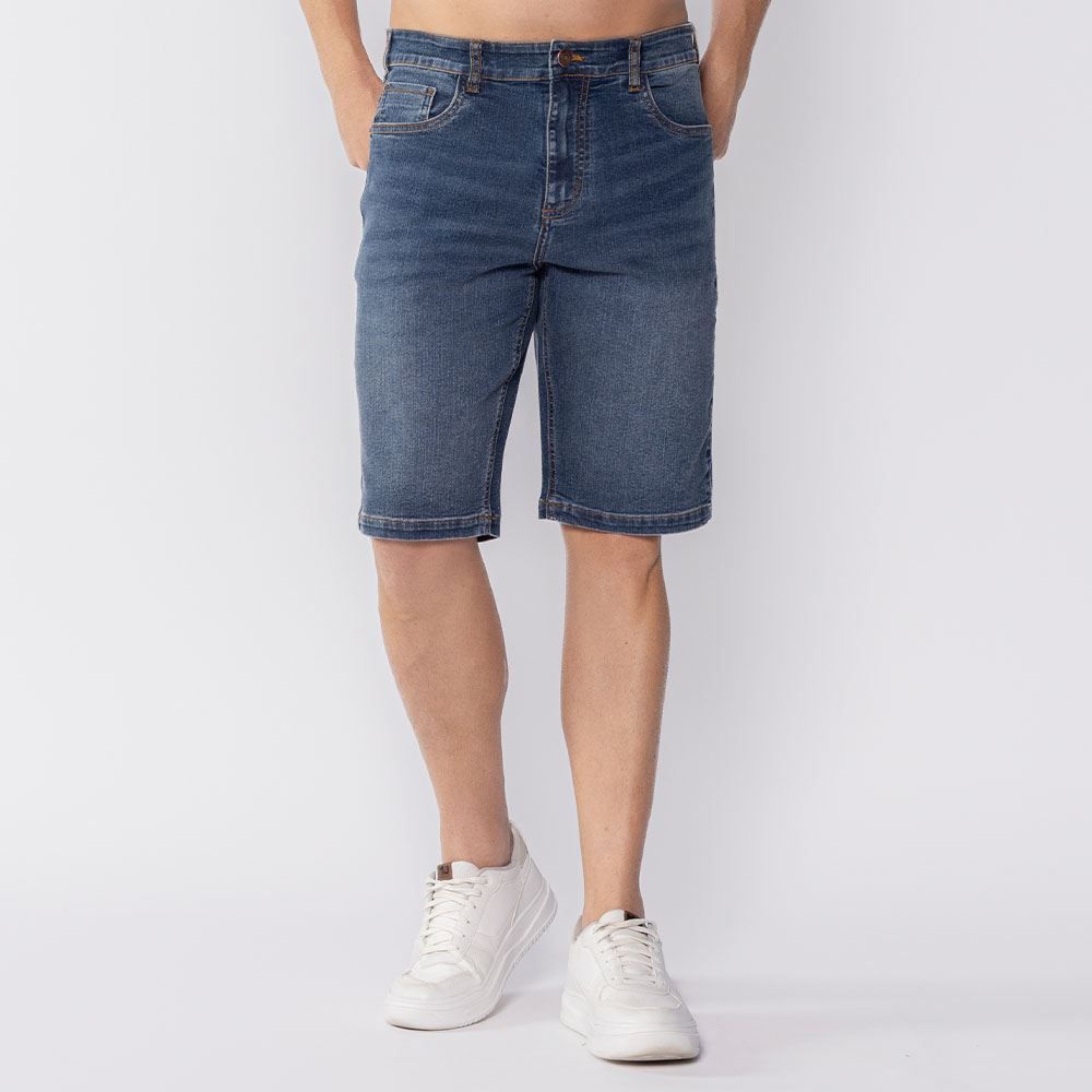 Bermuda Masculina Jeans Tradicional Marc Alain