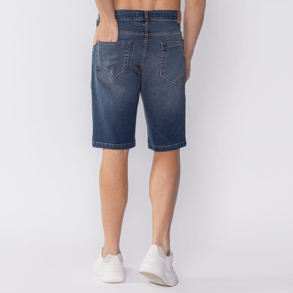 Bermuda Masculina Jeans Tradicional Marc Alain