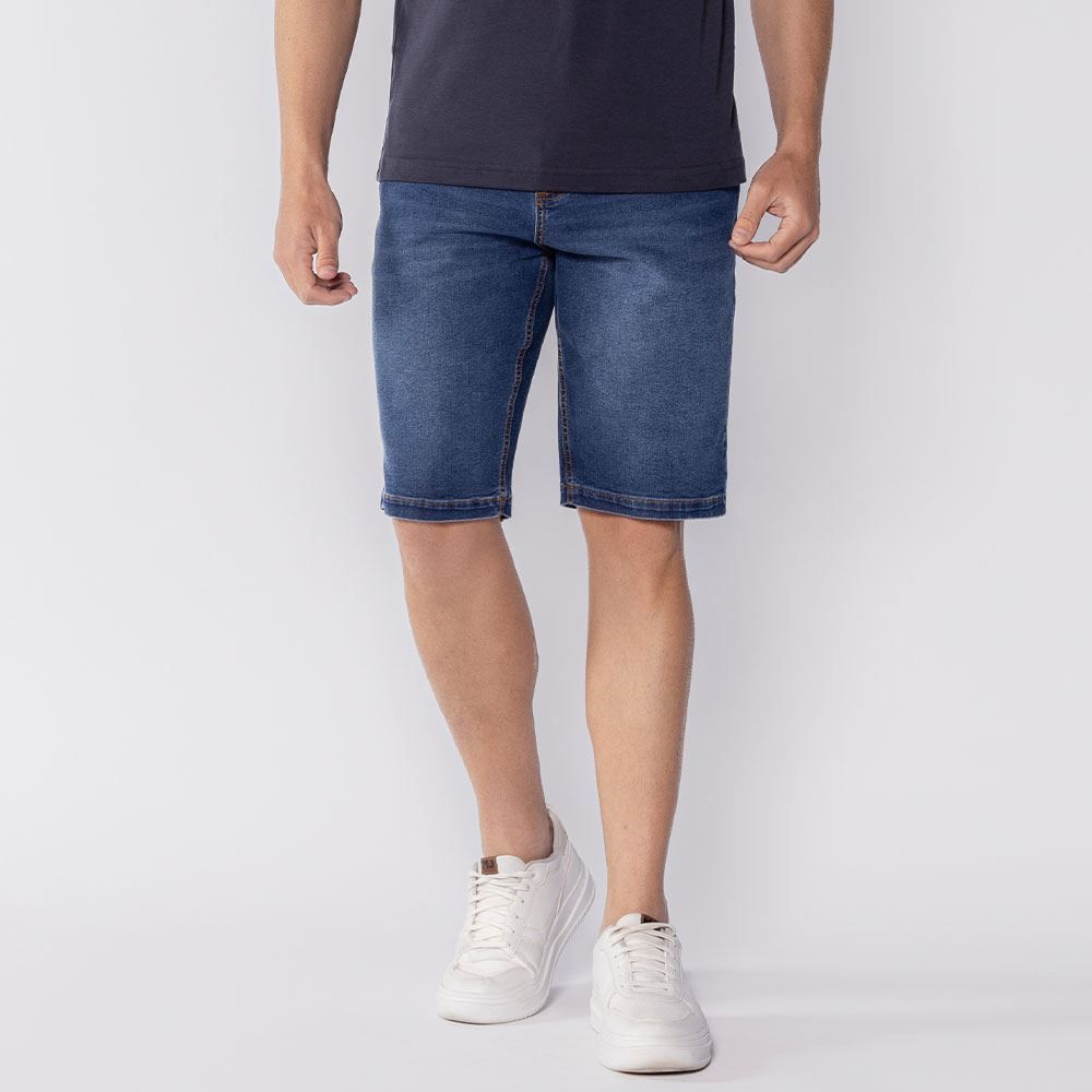 Bermuda Masculina Jeans Tradicional Marc Alain