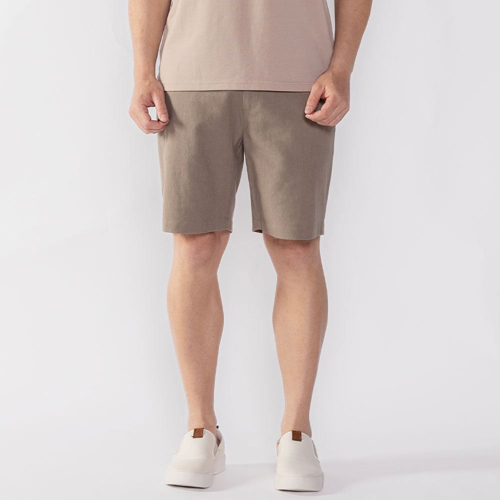 Bermuda Masculina Alfaiataria De Linho Thing