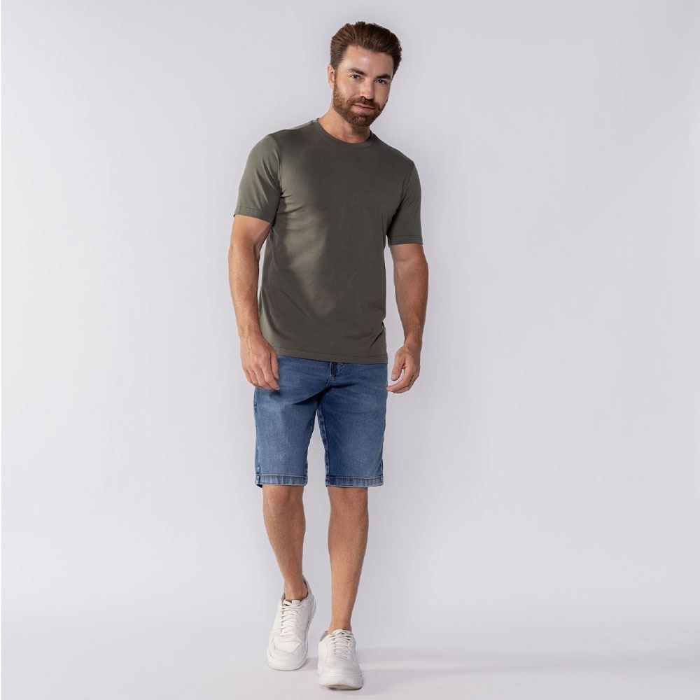 Bermuda Masculina Tradicional Jeans Marc Alain