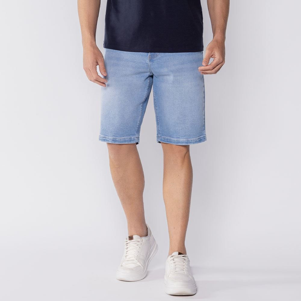 Bermuda Masculina Jeans Tradicional Marc Alain