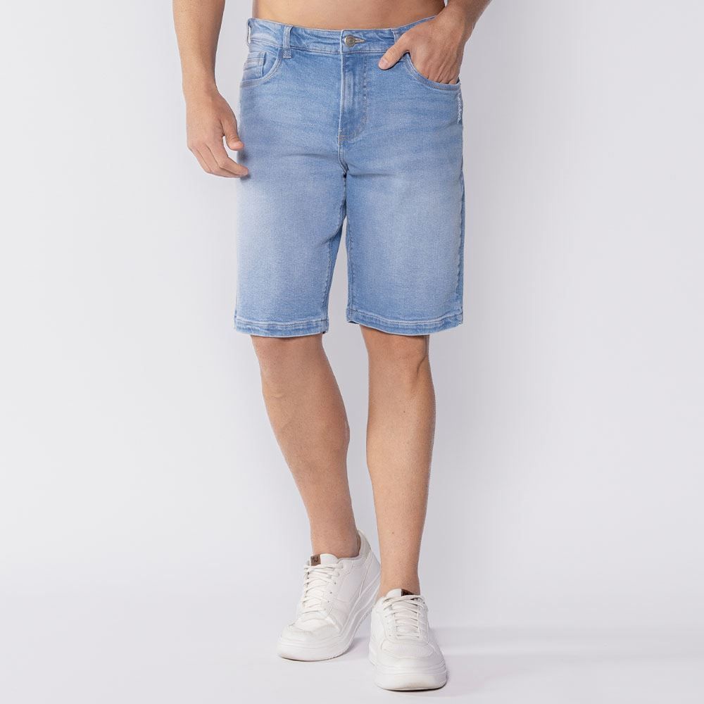 Bermuda Masculina Jeans Tradicional Marc Alain