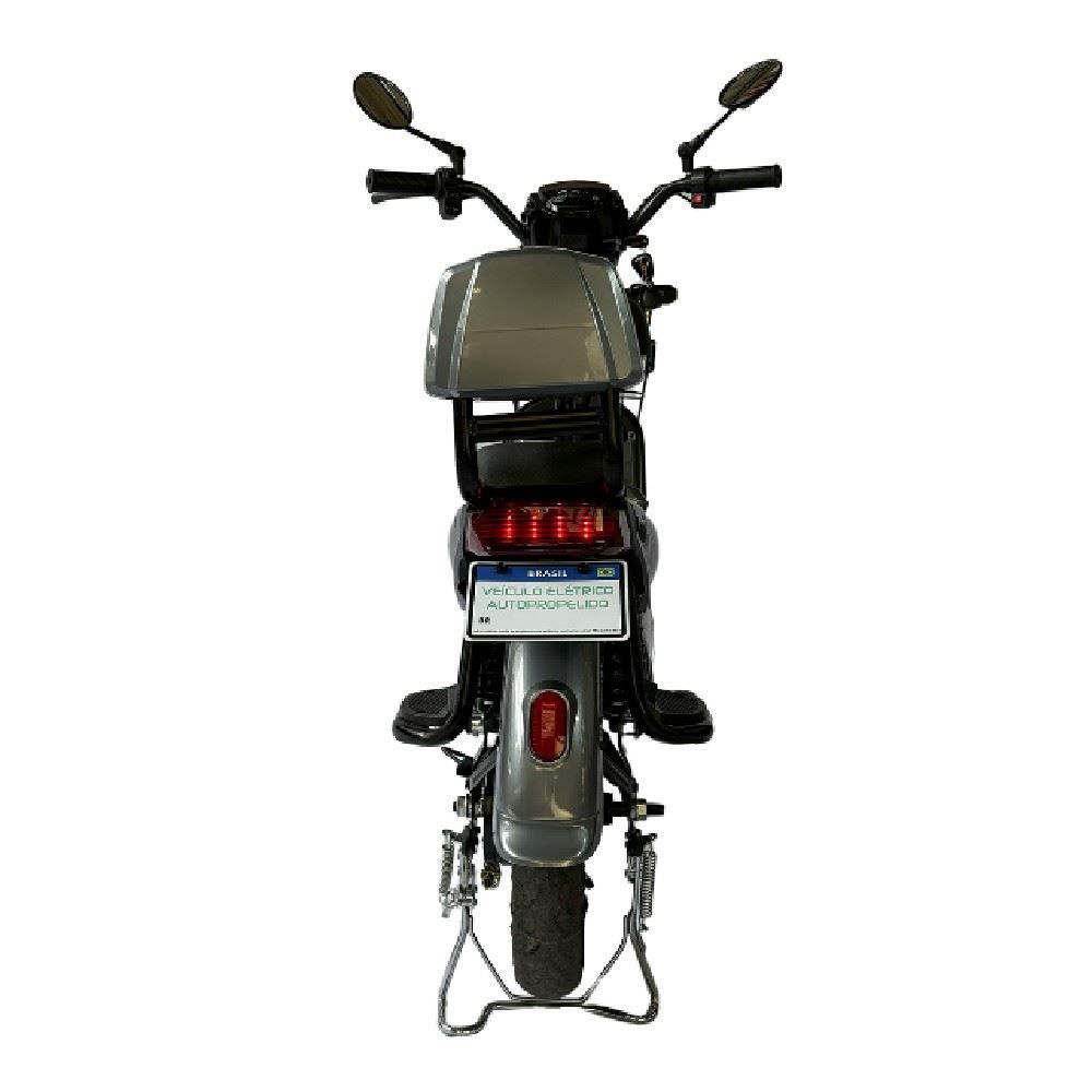 Bicicleta Elétrica Primar Bike 07 1000W 48V - Cinza