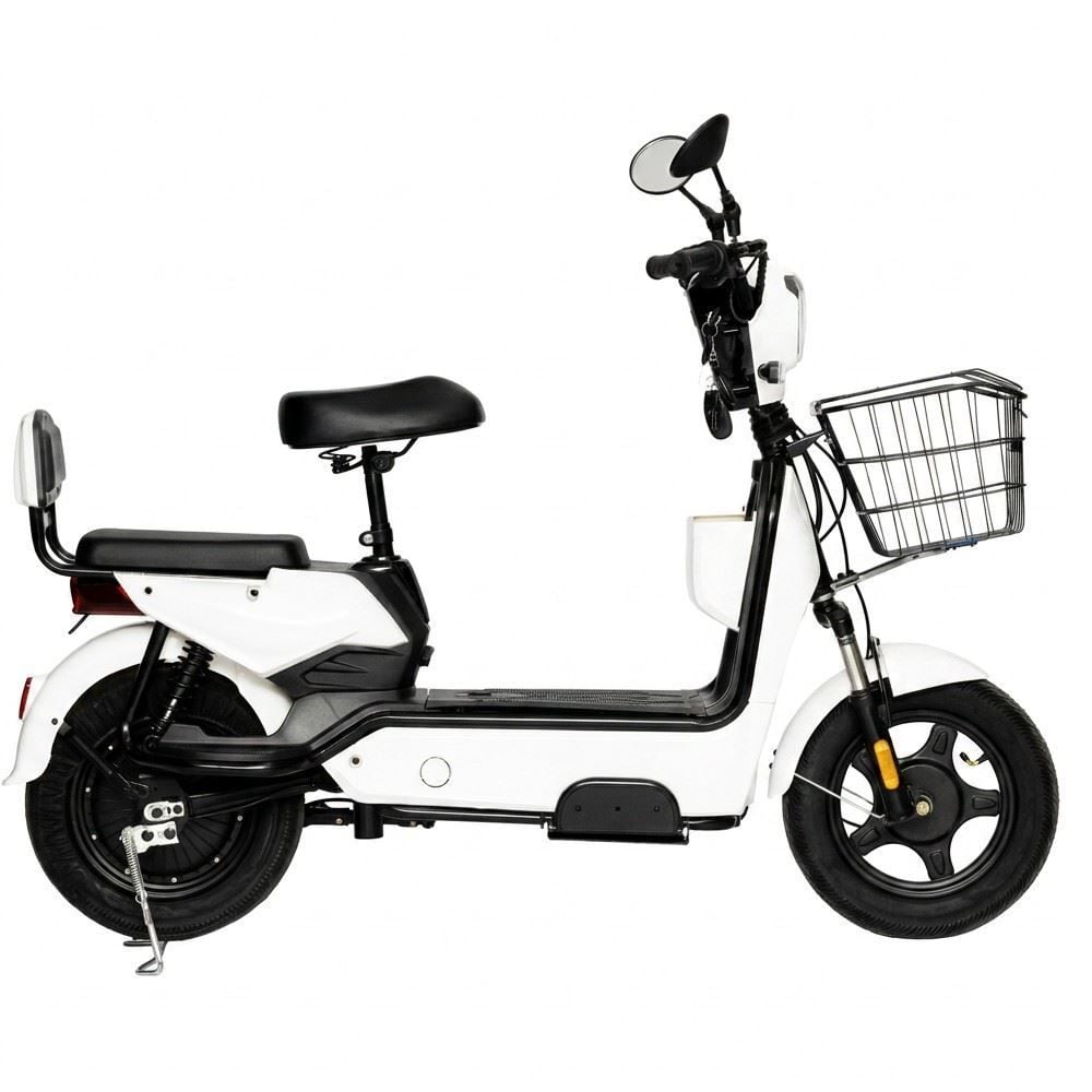 Bicicleta Elétrica Primar Bike 07 500W 48V - Branco