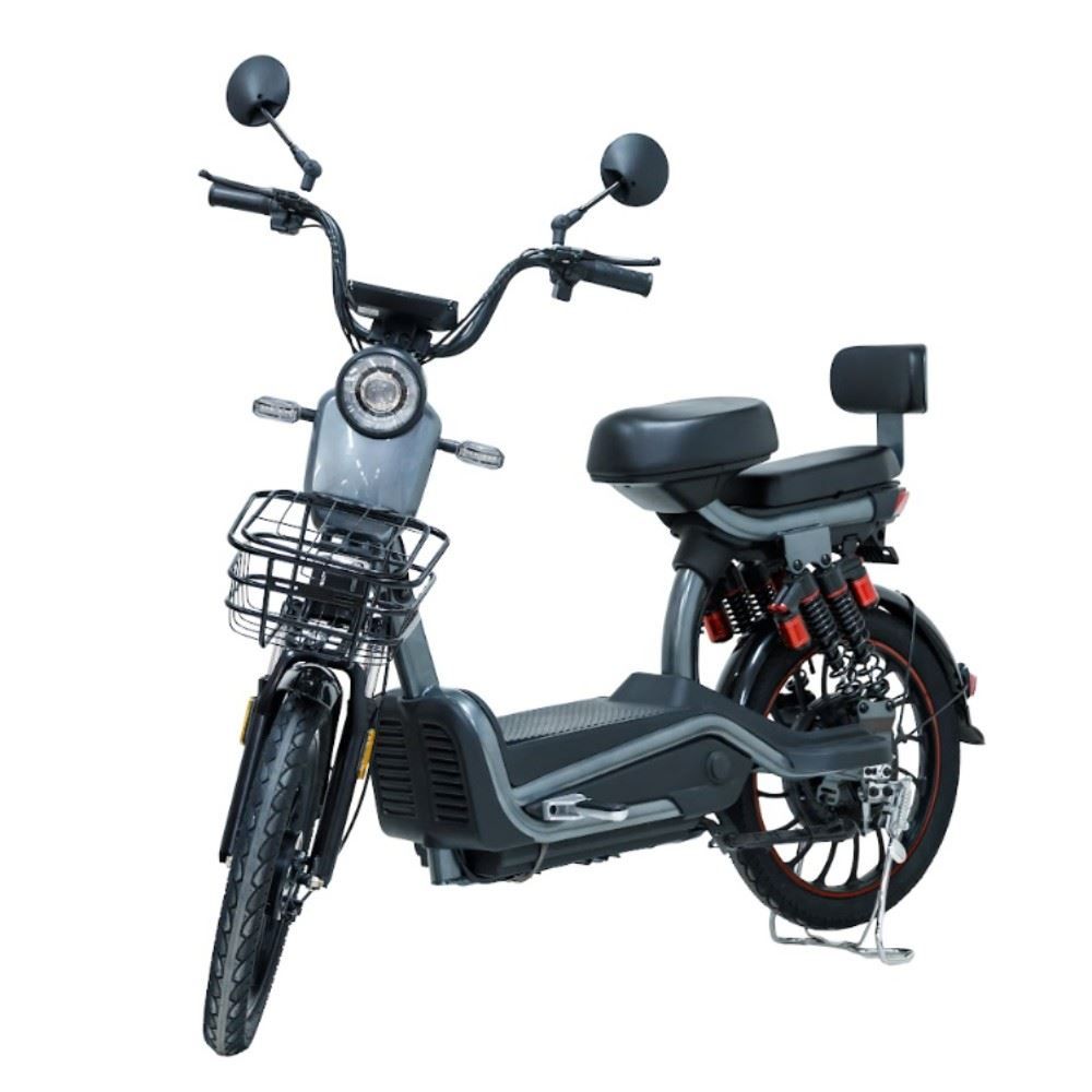 Bicicleta Elétrica Primar Urban 03 500W 48V - Cinza