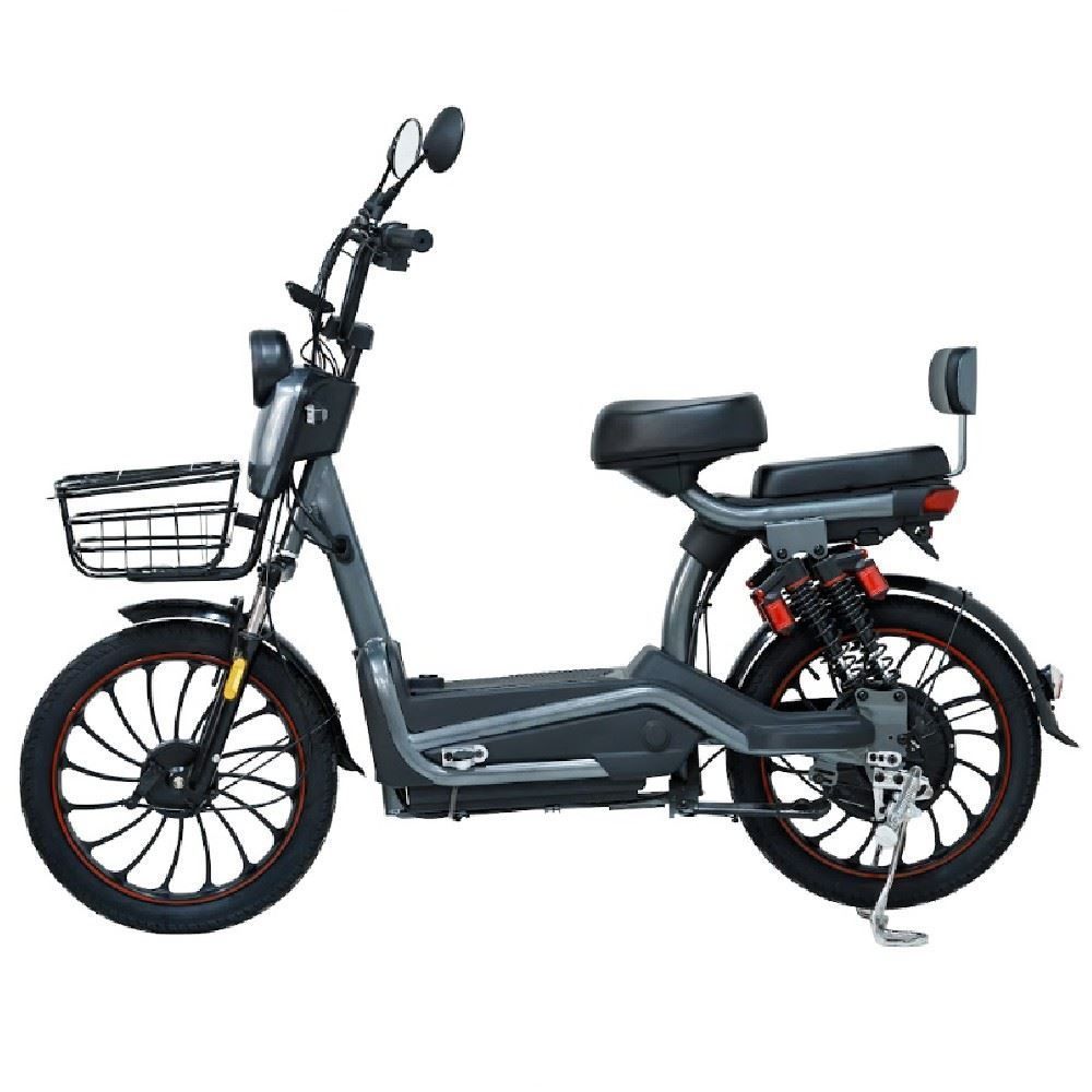 Bicicleta Elétrica Primar Urban 03 500W 48V - Cinza