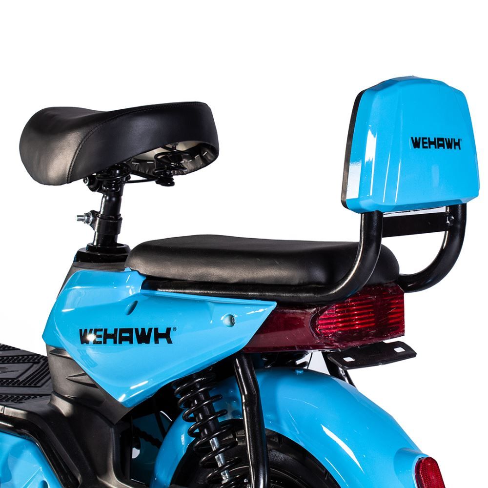 Bicicleta Elétrica Wehawk Basket Wx-03 500W com Bateria 48V Azul Miami - 258327