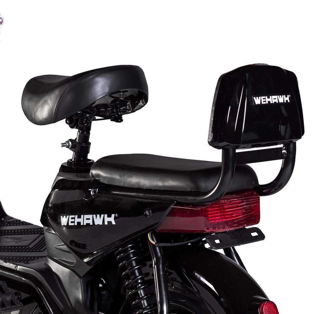 Bicicleta Elétrica Wehawk Basket Wx-03 500W com Bateria 48V Preta - 189964